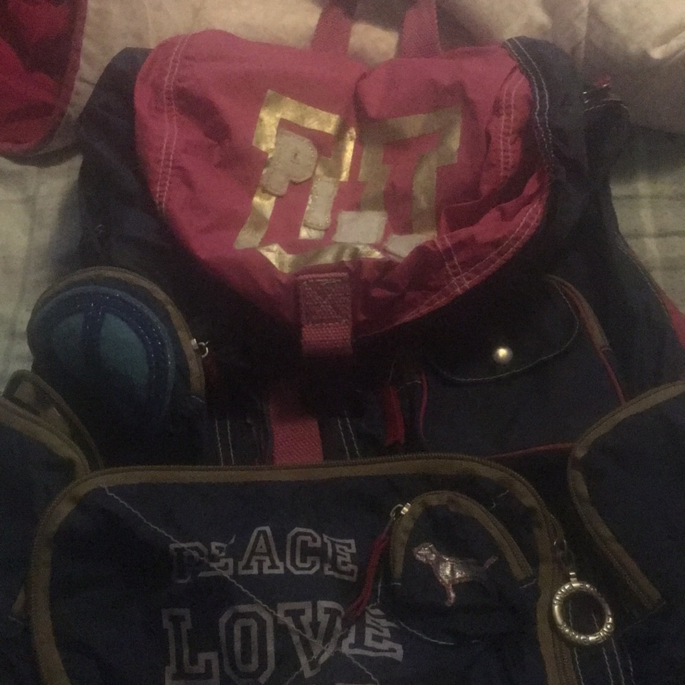 Victoria secret pink backpack
